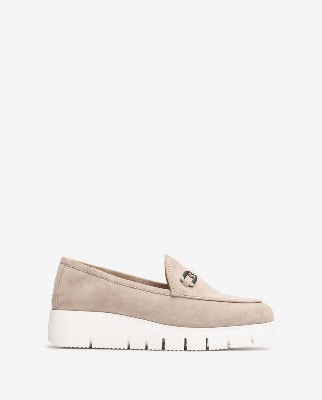 Mocassins à plateforme Unisa pour femme - Beige Mocassins à plateforme Unisa pour femme - Beige