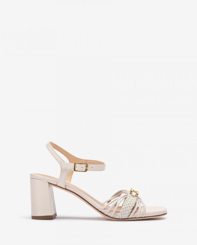 Sandales à bride tressée Unisa pour femme - Blanc Sandales à bride tressée Unisa pour femme - Blanc