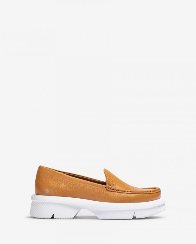 Mocassins Unisa Femme à semelle crantée - Marron Mocassins Unisa Femme à semelle crantée - Marron