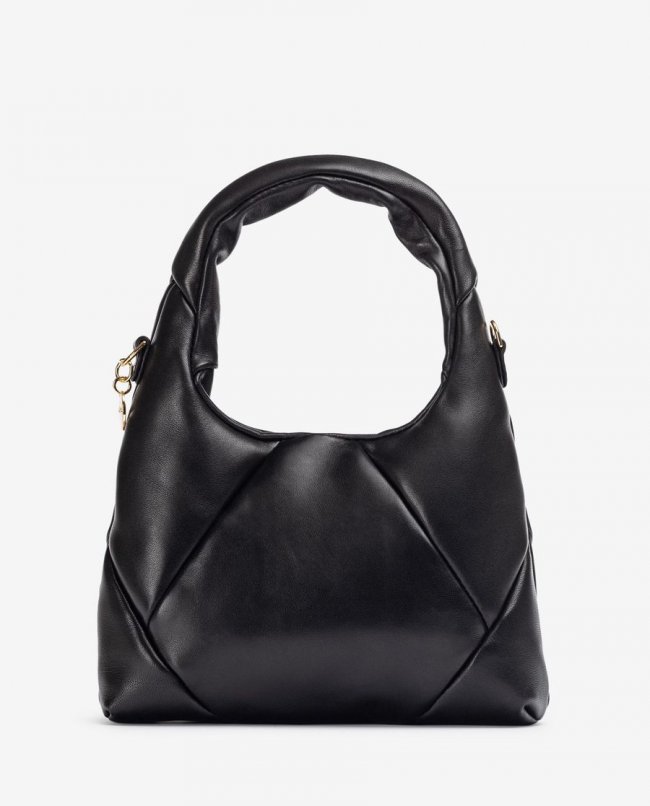 Sac à main en cuir Unisa pour femme - Noir Sac à main en cuir Unisa pour femme - Noir
