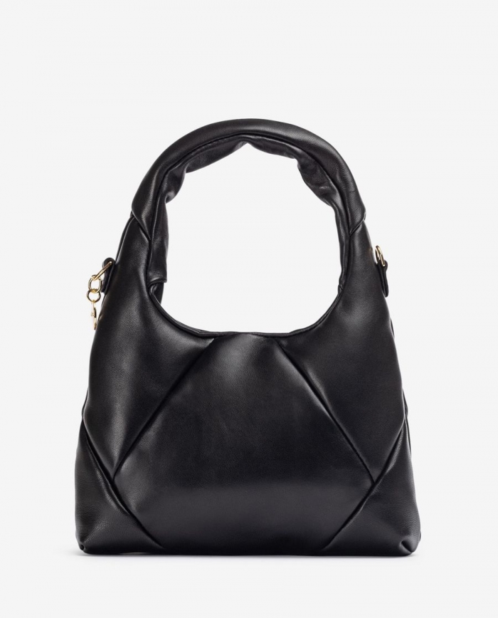 Sac à main en cuir Unisa pour femme - Noir Sac à main en cuir Unisa pour femme - Noir