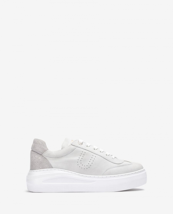 Chaussures de sport Unisa à semelles longues pour femme - Blanc