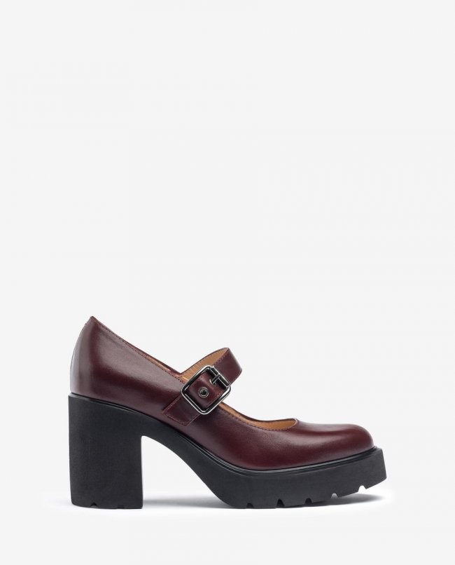Babes Unisa en cuir ultraléger pour femme - Rouge Babes Unisa en cuir ultraléger pour femme - Rouge