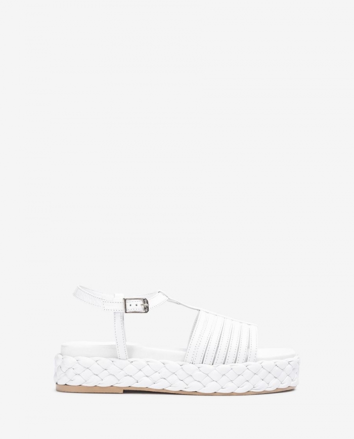 Sandales tressées Unisa pour femme - Blanc Sandales tressées Unisa pour femme - Blanc