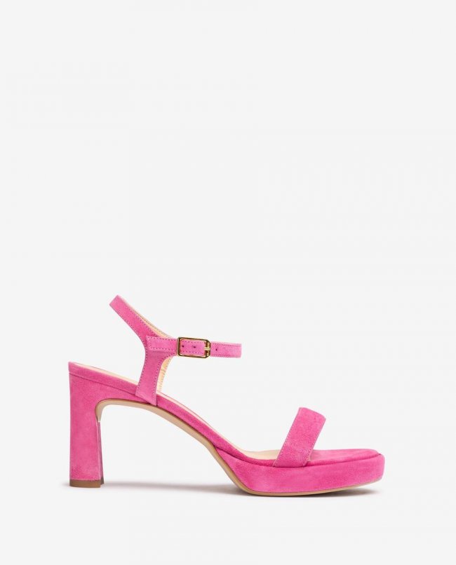 Sandales en daim Unisa pour femme - Rose Sandales en daim Unisa pour femme - Rose