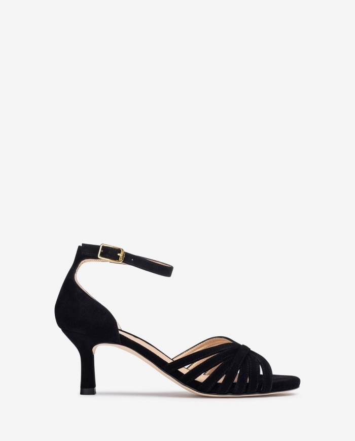 Sandales habillées Unisa Femme en daim - Noir Sandales habillées Unisa Femme en daim - Noir