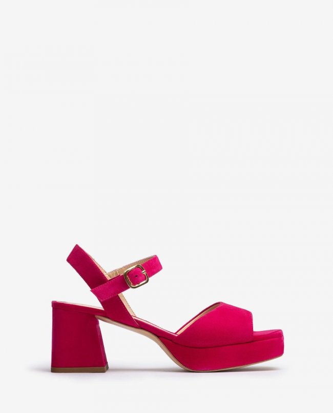 Sandales à talons compensés Unisa pour femme - Rose Sandales à talons compensés Unisa pour femme - Rose