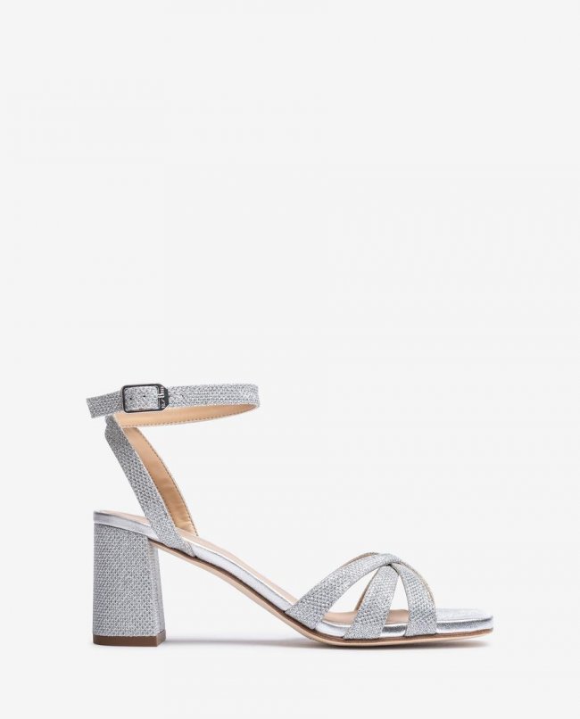 Sandales à brides croisées Unisa pour femme - Argent Sandales à brides croisées Unisa pour femme - Argent