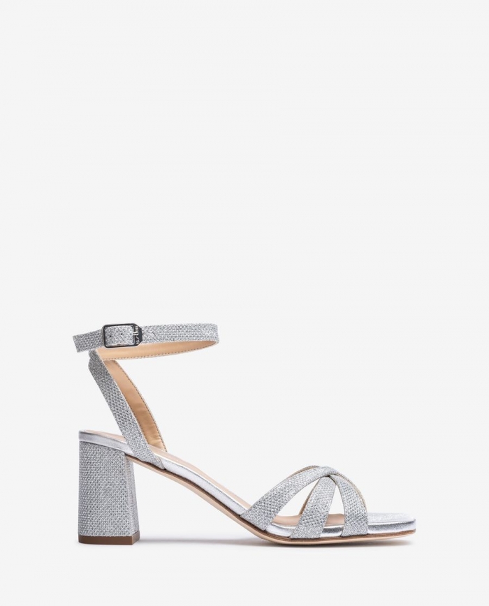 Sandales à brides croisées Unisa pour femme - Argent Sandales à brides croisées Unisa pour femme - Argent