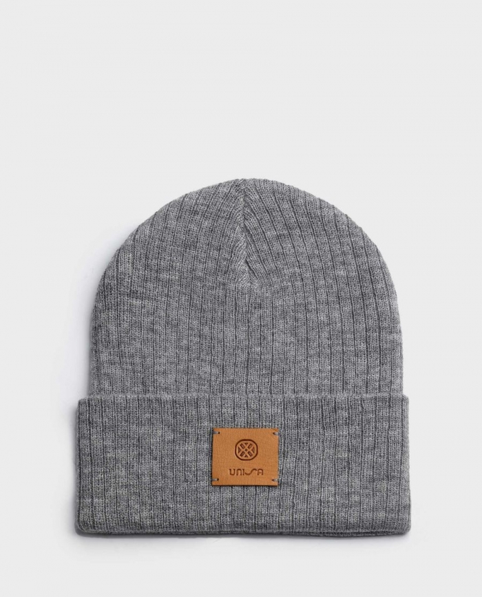 Bonnet en tricot recyclé Unisa pour femme - Gris Bonnet en tricot recyclé Unisa pour femme - Gris
