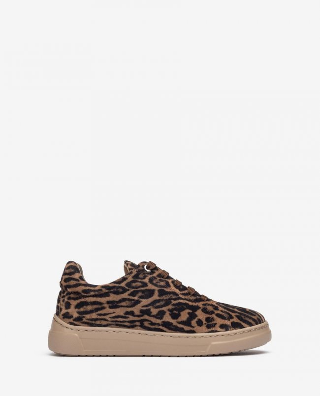 Baskets en cuir Unisa pour femme - Marron Baskets en cuir Unisa pour femme - Marron