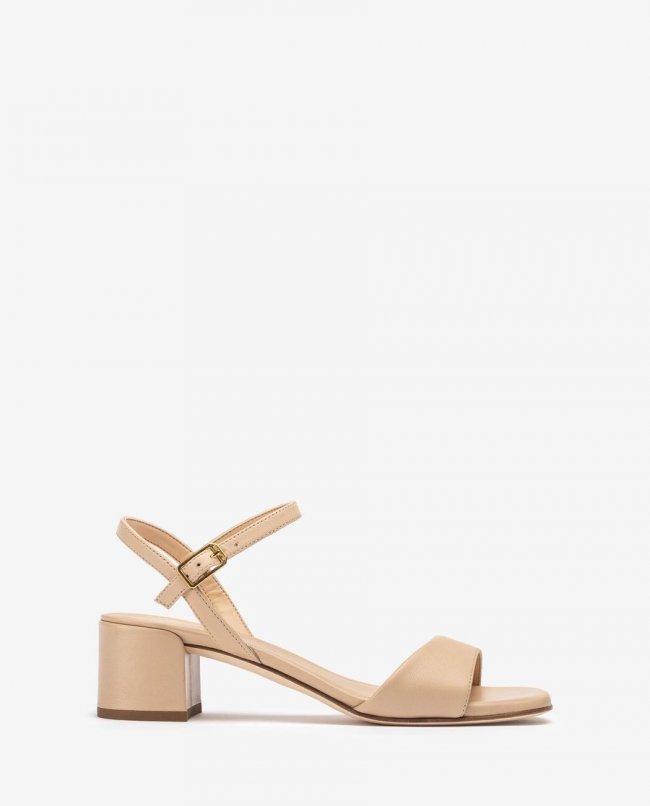 Sandale à talon carré Unisa Femme - Beige Sandale à talon carré Unisa Femme - Beige