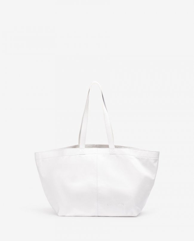 Sac maxi en cuir Unisa pour femme - Blanc Sac maxi en cuir Unisa pour femme - Blanc