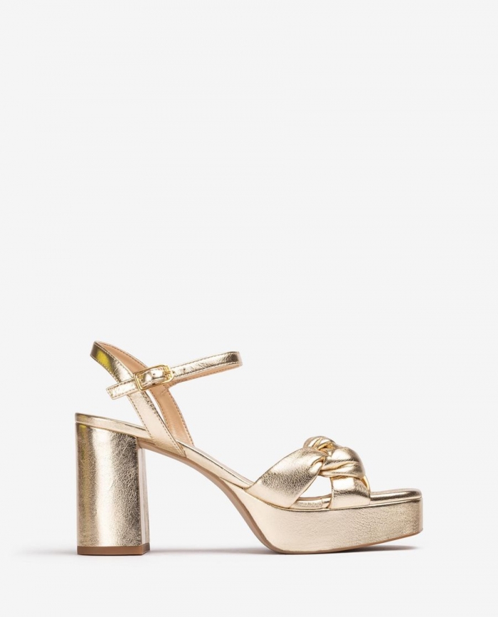 Sandales tressées Unisa pour femme - Doré Sandales tressées Unisa pour femme - Doré