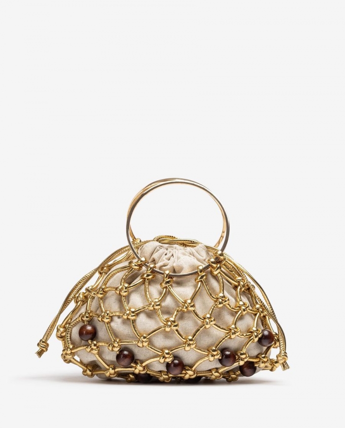 Petit sac noué Unisa Femme - Doré Petit sac noué Unisa Femme - Doré