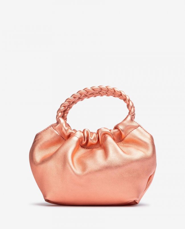 Petit sac à anses tressées Unisa pour femme - Rose Petit sac à anses tressées Unisa pour femme - Rose