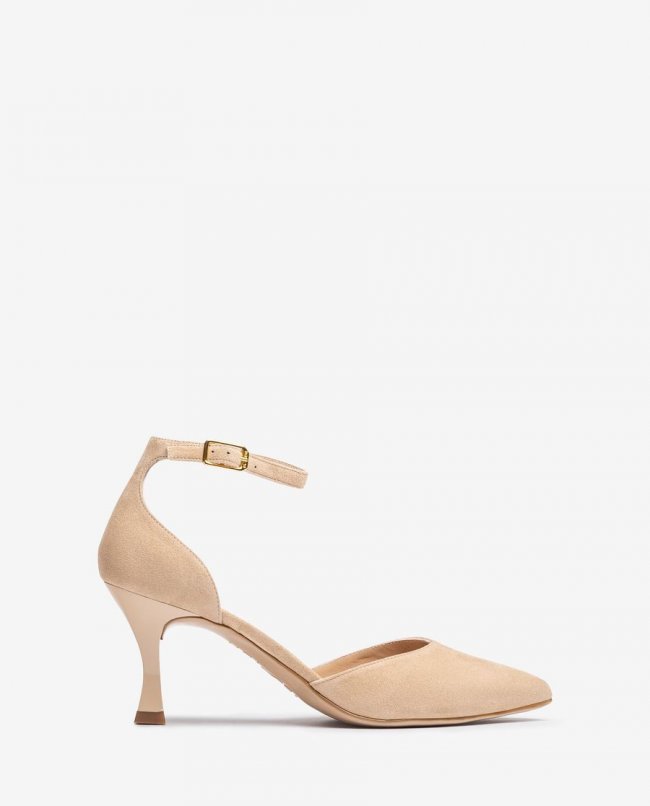 Escarpins à bride arrière peints Unisa pour femme - Beige Escarpins à bride arrière peints Unisa pour femme - Beige