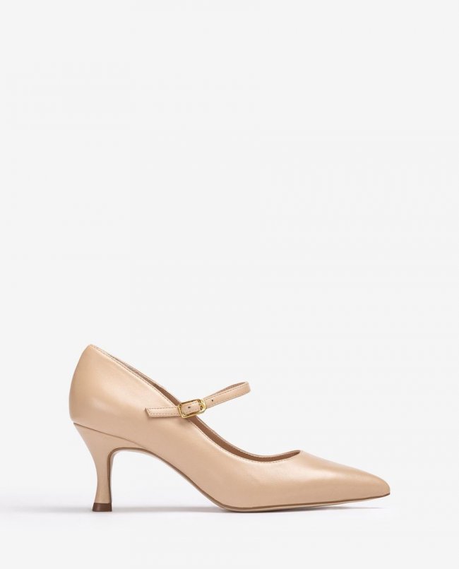 Escarpins Mary Jane à talon aiguille Unisa pour femme - Beige Escarpins Mary Jane à talon aiguille Unisa pour femme - Beige
