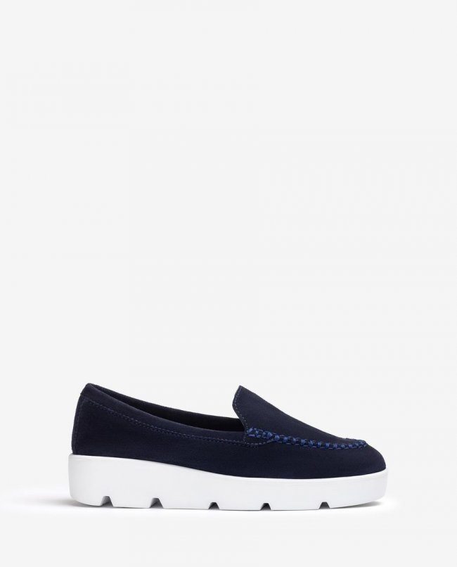 Mocassins Plateforme Unisa Femme - Bleu Mocassins Plateforme Unisa Femme - Bleu