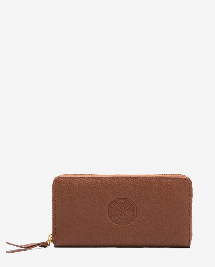 Portefeuille fin monogrammé Unisa Femme - Marron Portefeuille fin monogrammé Unisa Femme - Marron