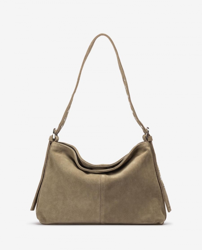 Sac cabas clouté moyen Unisa pour femme - Vert