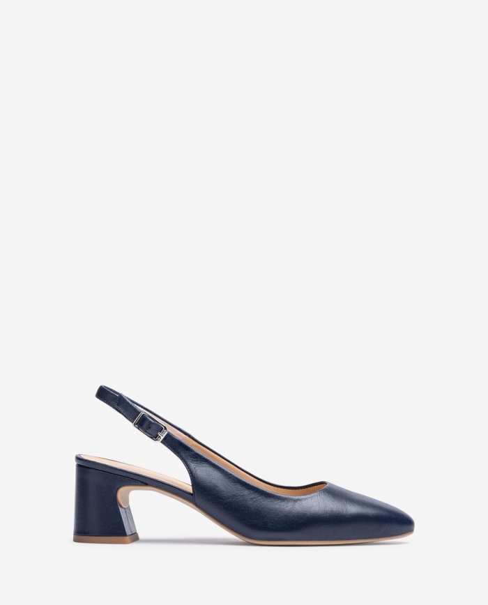 Sandales à bride arrière et bout rond Unisa pour femme - Bleu Sandales à bride arrière et bout rond Unisa pour femme - Bleu