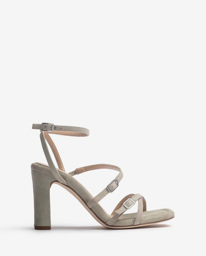 Sandales à lanières et talon haut Unisa pour femme - Vert Sandales à lanières et talon haut Unisa pour femme - Vert