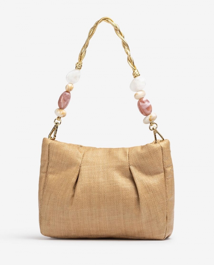Sac à main Unisa avec poignées décoratives - Marron Sac à main Unisa avec poignées décoratives - Marron
