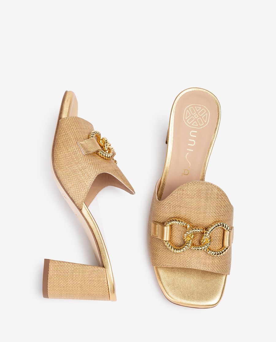 Sandales à ornements Unisa pour femme - Marron