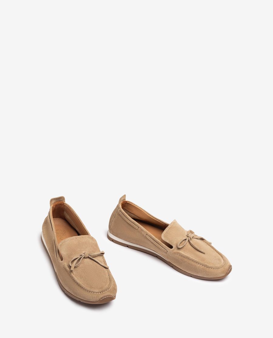 Mocassins bateau pour femme Unisa - Beige