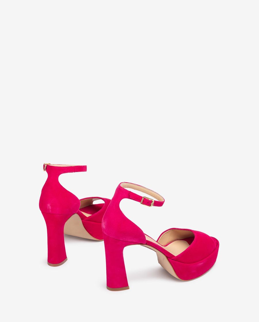 Sandales à plateforme et talon haut Unisa pour femme - Rose