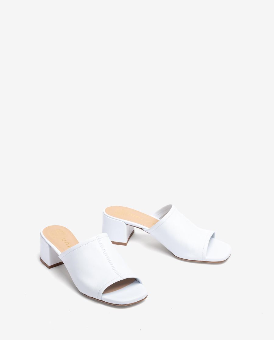 Mules en cuir Unisa pour femme - BREEZE