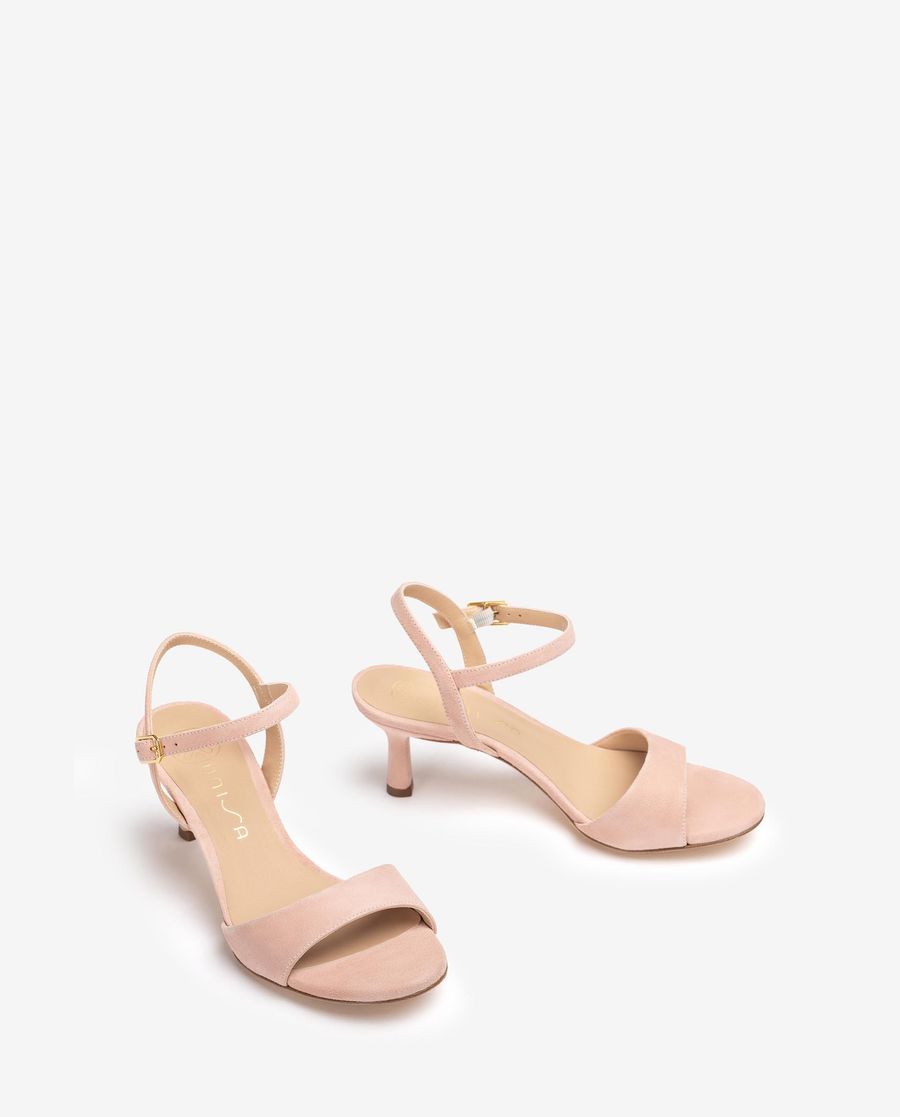 Sandales à talons mi-hauts Unisa pour femme - Rose