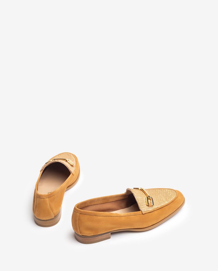 Mocassins ornés Unisa pour femme - Marron