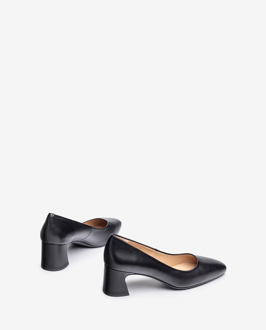 Escarpins à bout carré Unisa pour femme - Noir