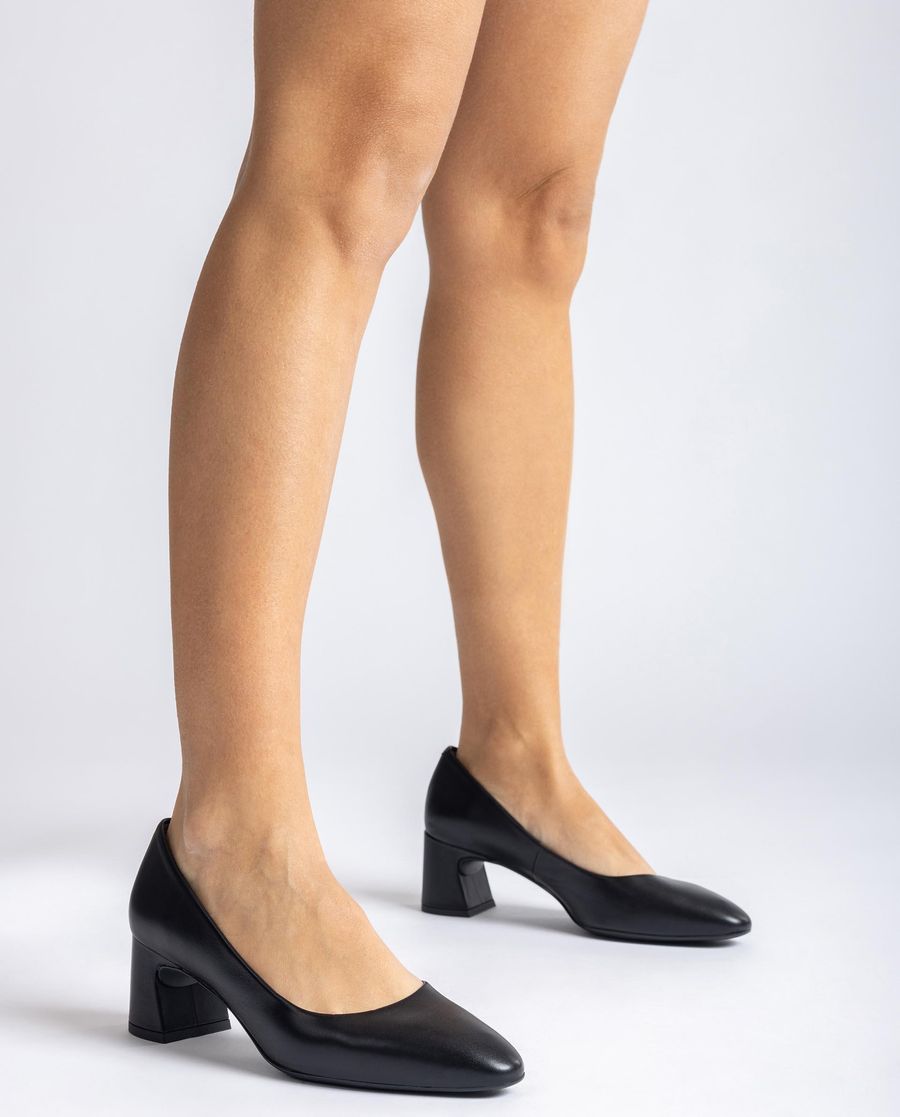 Escarpins à bout carré Unisa pour femme - Noir