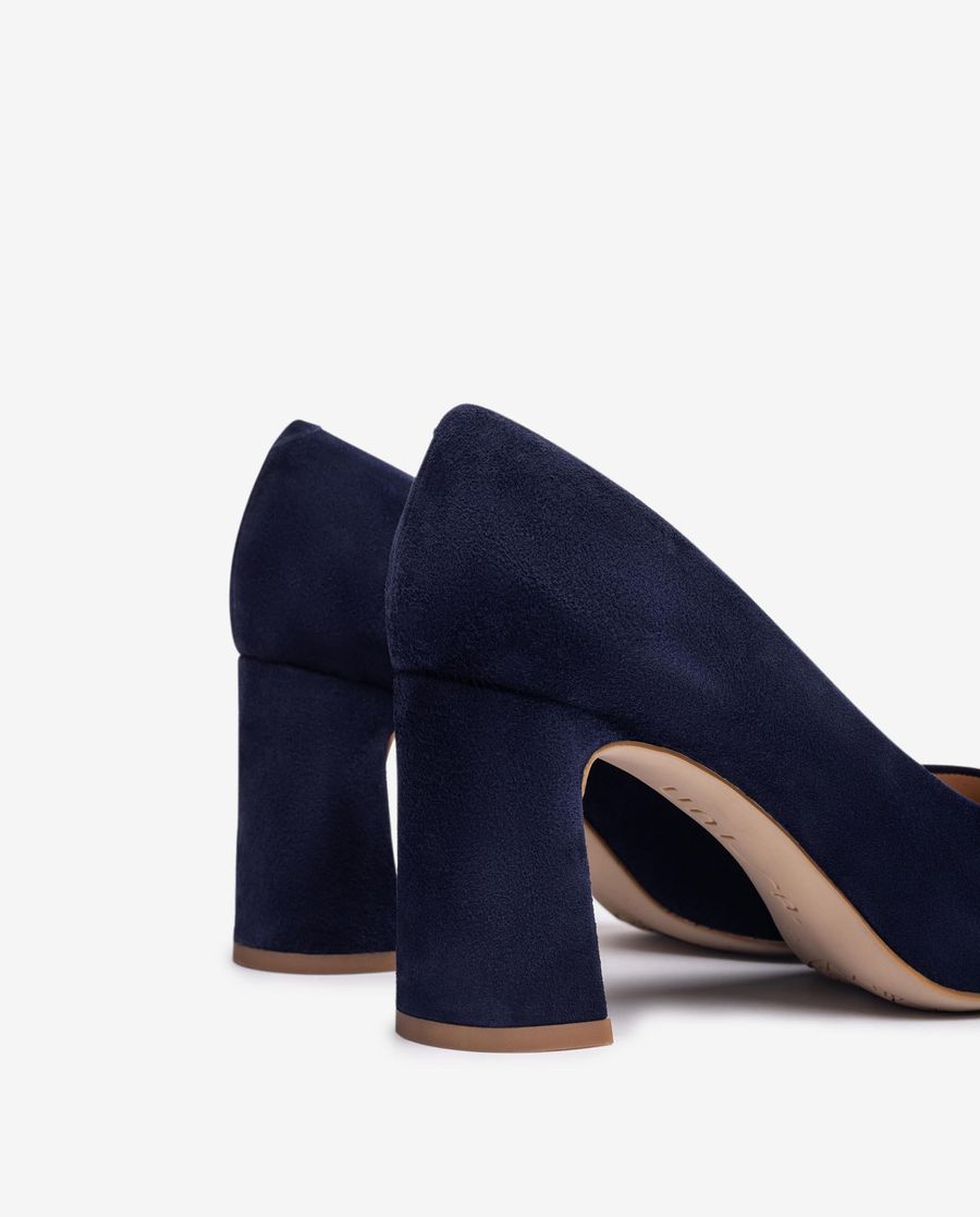 Escarpins à plateforme et talon intérieur Unisa pour femme - Bleu