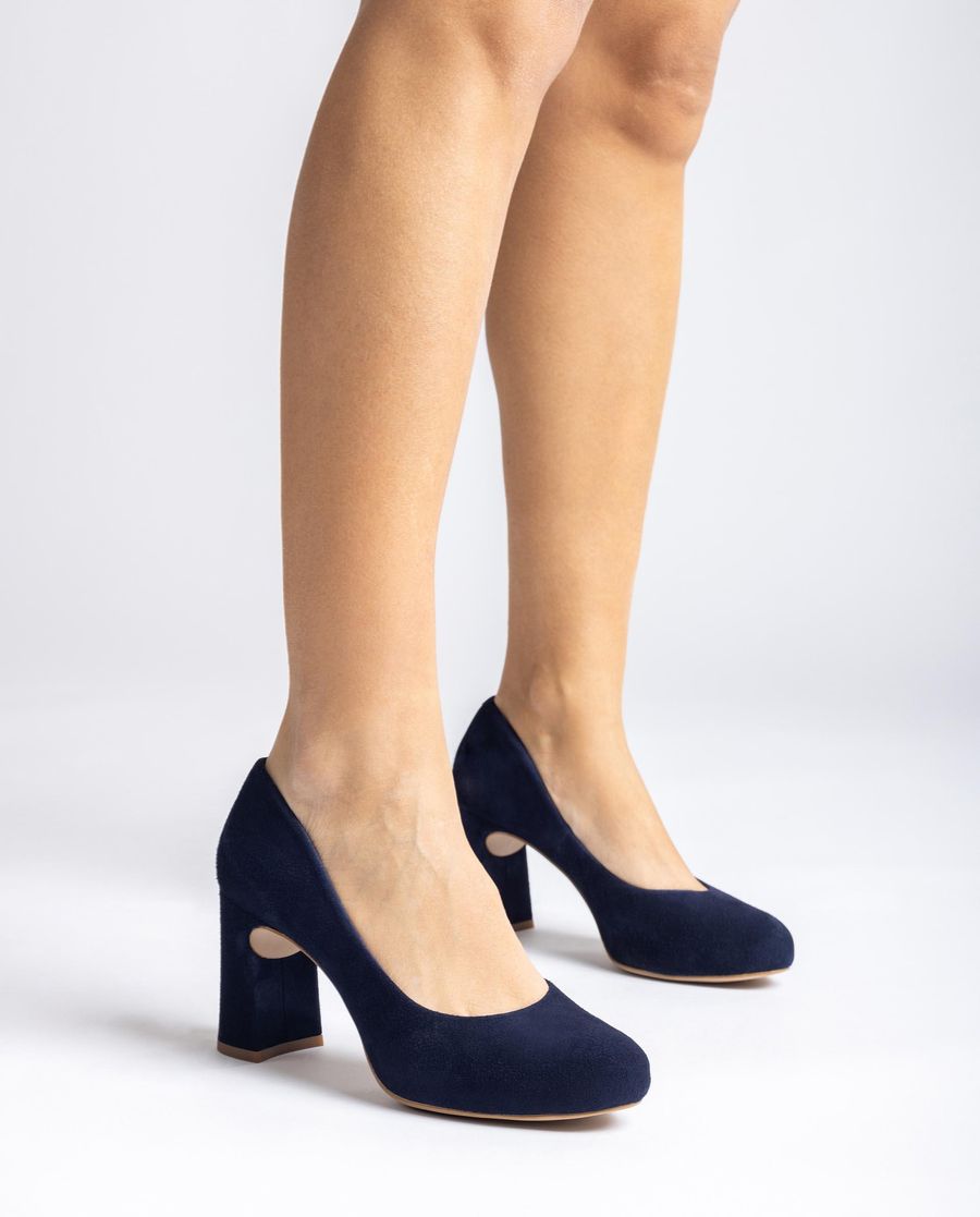 Escarpins à plateforme et talon intérieur Unisa pour femme - Bleu