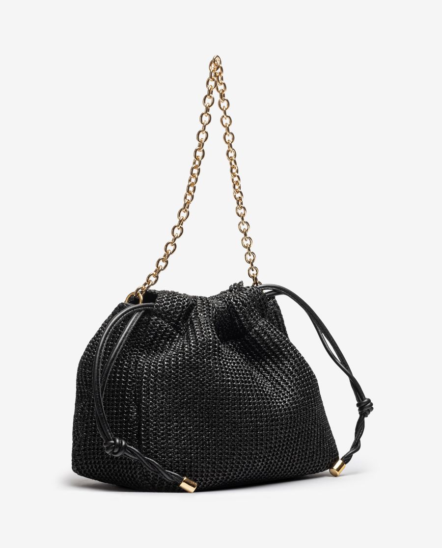Sac moyen froncé Unisa Femme - Noir