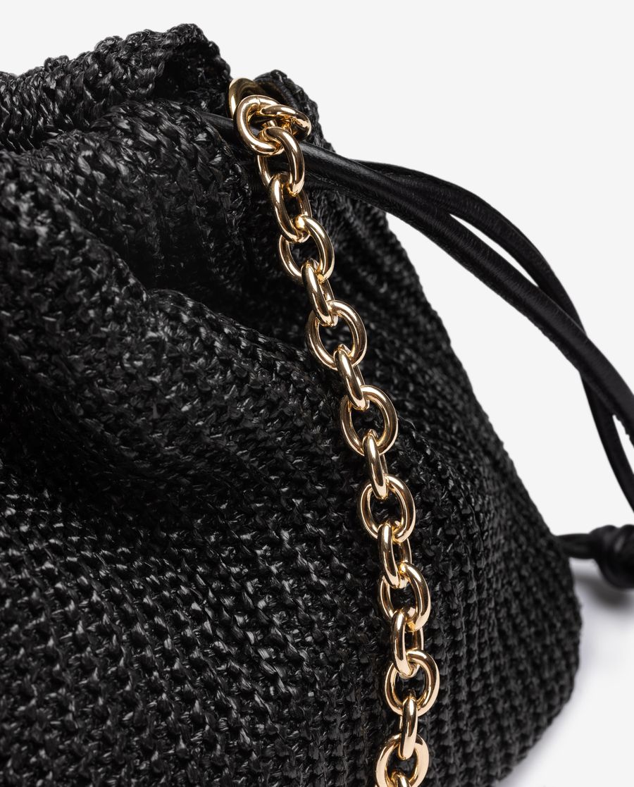 Sac moyen froncé Unisa Femme - Noir