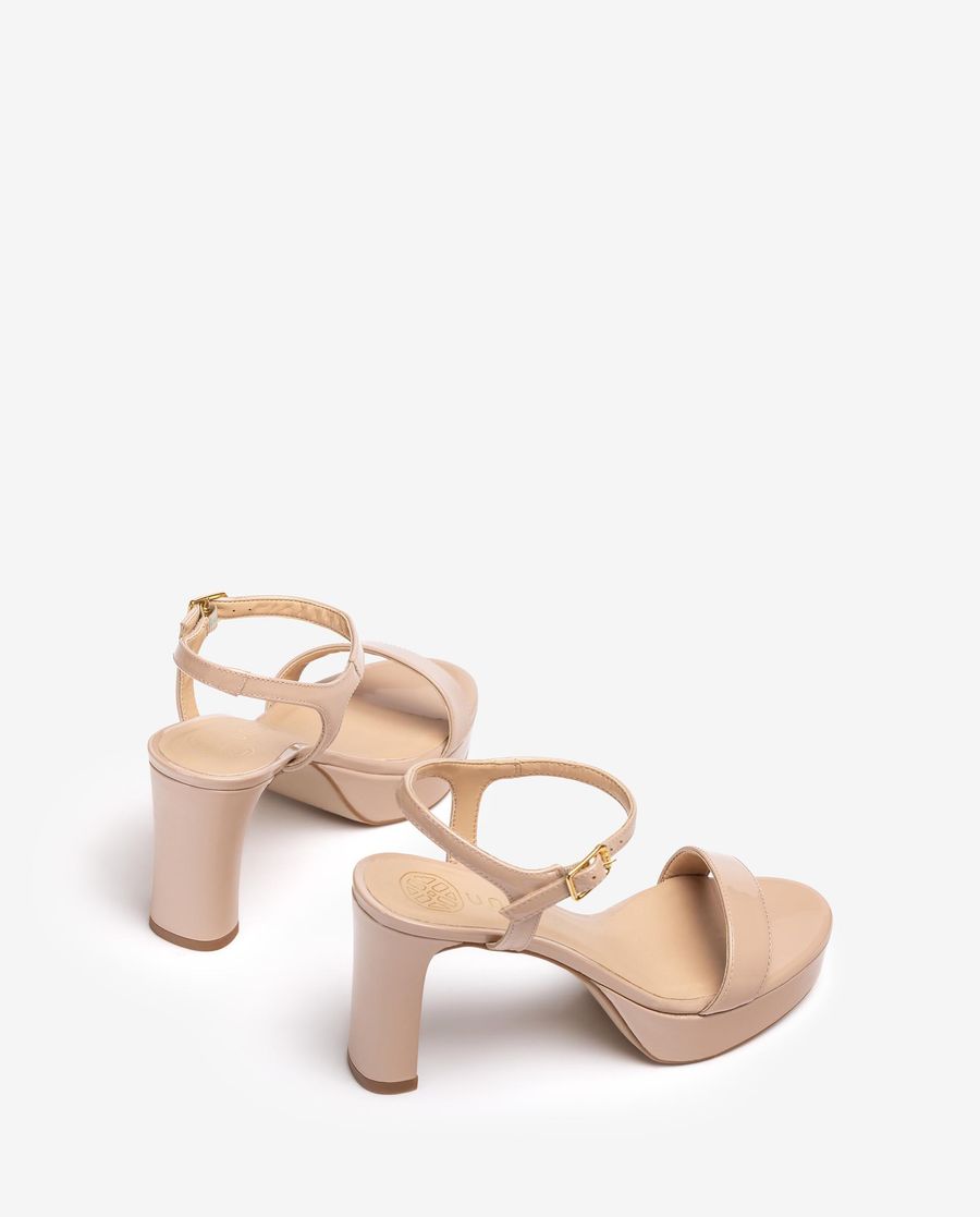 Sandales à plateforme et talons Unisa pour femme - Rose