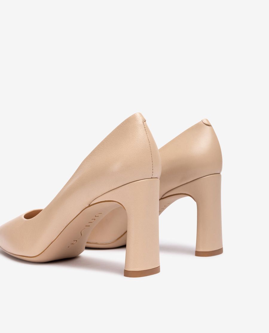 Escarpins à bout carré Unisa pour femme - Beige