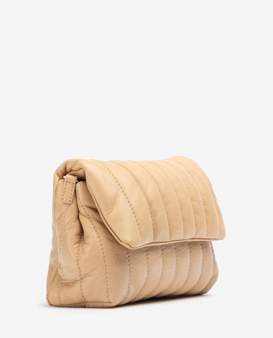 Petit sac matelassé Unisa Femme - Beige