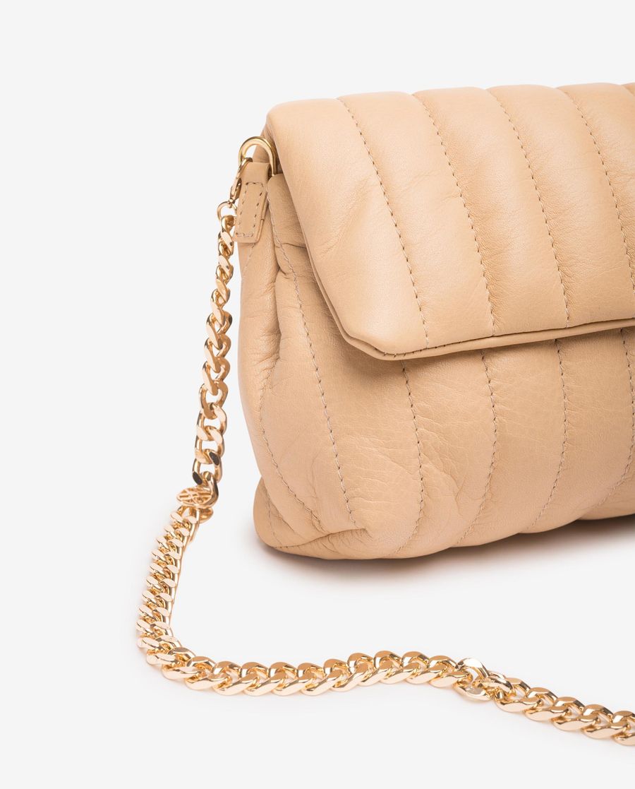 Petit sac matelassé Unisa Femme - Beige