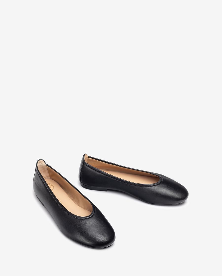 Ballerines Unisa pour femme Ballerines plates à bout rond - Noir