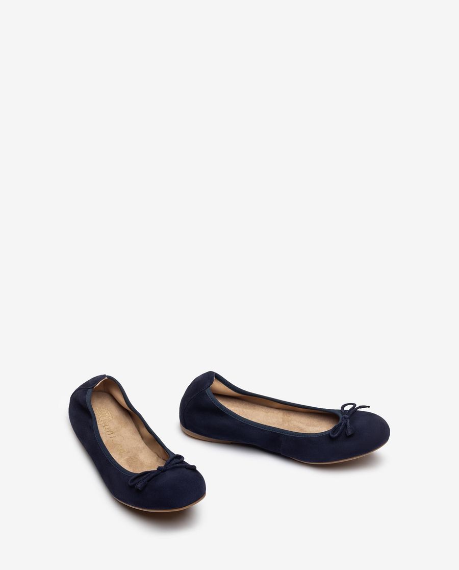 Unisa Ballerines rondes pour femme Bout pointu - Bleu