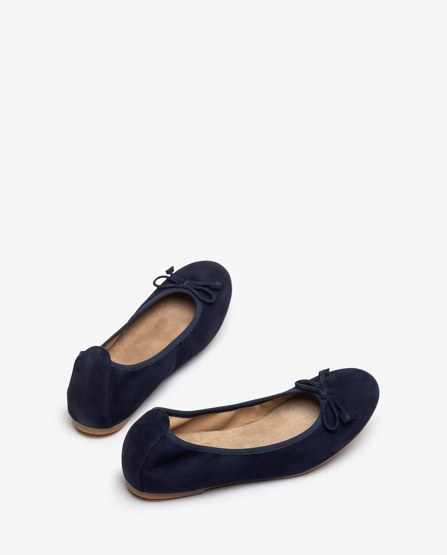 Unisa Ballerines rondes pour femme Bout pointu - Bleu