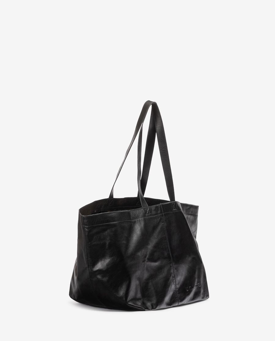 Sac maxi en cuir Unisa pour femme - Noir