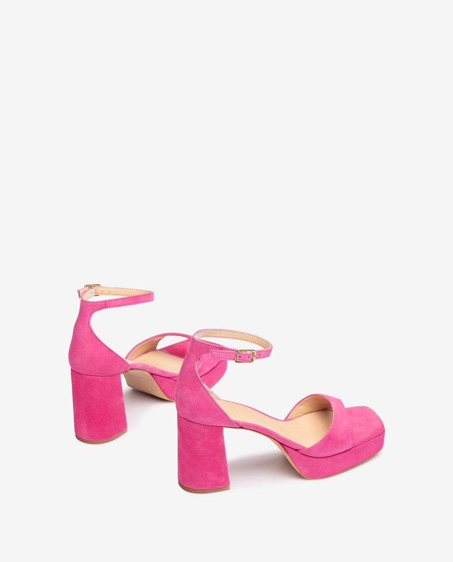 Sandales habillées à talon carré Unisa Femme - Rose