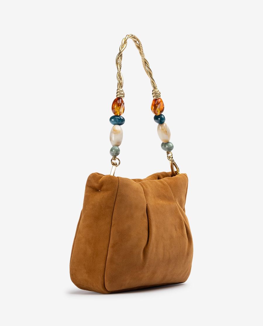Sac à main Unisa avec poignées décoratives - Marron